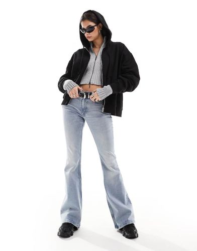 Flame - Jean vas  taille basse - taupe - Weekday - Modalova