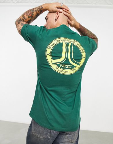 WeSC - T-shirt imprimé - Vert - Wesc - Modalova