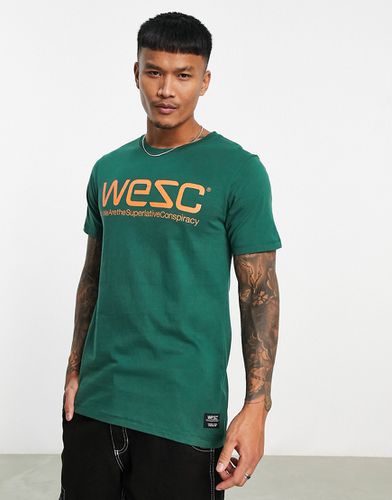 WeSC - T-shirt imprimé - Vert - Wesc - Modalova