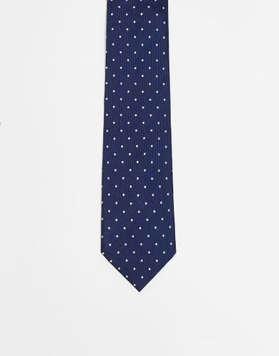 Cravate en jacquard de soie  pois - Tommy Hilfiger - Modalova