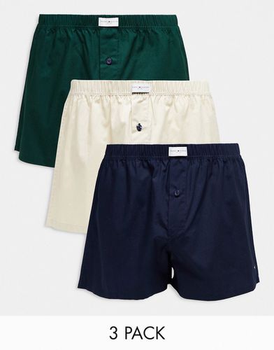 Established - Lot de 3 caleçons - Tommy Hilfiger - Modalova