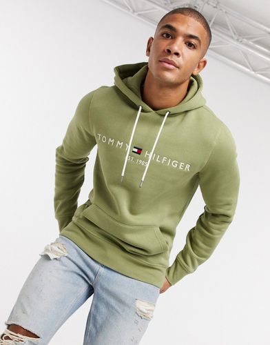 Hoodie à logo drapeau - Tommy Hilfiger - Modalova