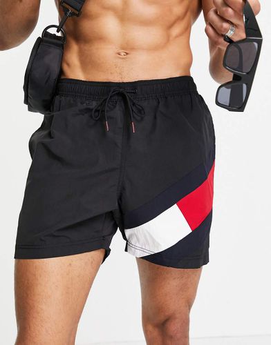 Short de bain avec logo latéral - Tommy Hilfiger - Modalova