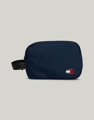 Essential - Trousse de toilette à écusson - Tommy Jeans - Modalova