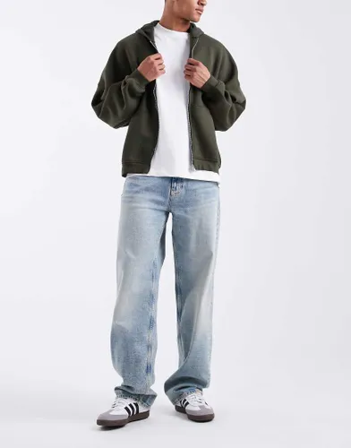 Jamie - Jean droit ample - Dlavage moyen - Tommy Jeans - Modalova