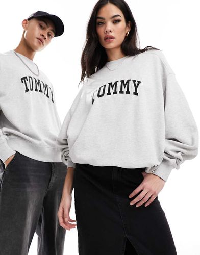 Sweat unisexe style universitaire - Tommy Jeans - Modalova