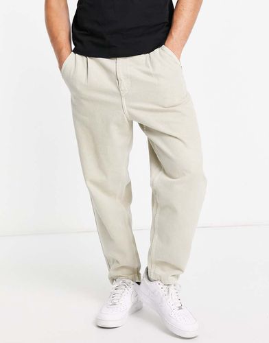 Pantalon chino en coton surteint - Beige - Tommy Jeans - Modalova