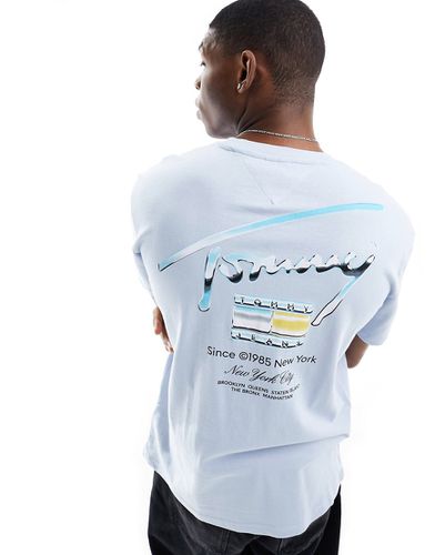 T-shirt avec logo signature au dos - clair - Tommy Jeans - Modalova