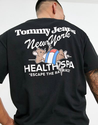 T-shirt décontracté avec imprimé NYC au dos - Tommy Jeans - Modalova