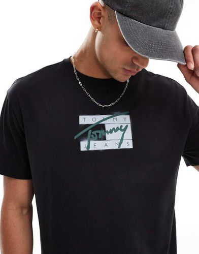 T-shirt ras de cou - Tommy Jeans - Modalova