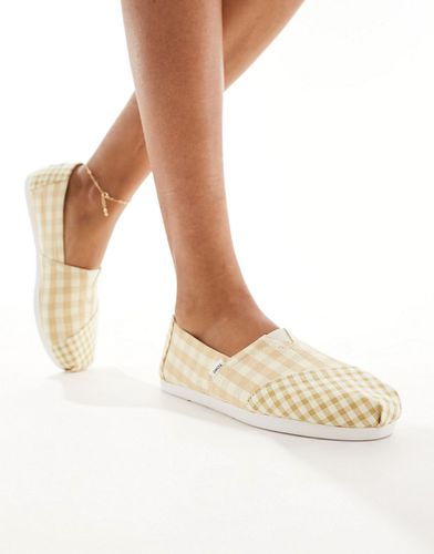 Alpargata - Espadrilles à carreaux vichy - Toms - Modalova