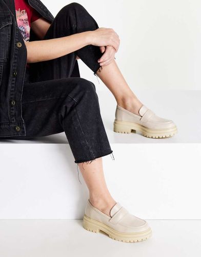 Wiz - Mocassins chunky en cuir - Vanille - Tony Bianco - Modalova