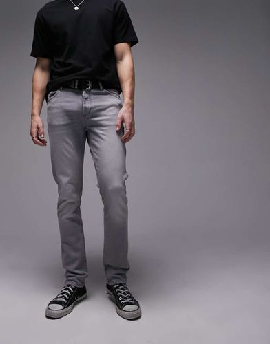 Topman - Jean slim - Gris - Topman - Modalova