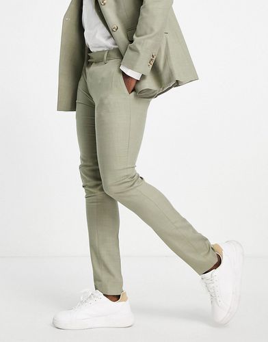 Pantalon de costume ultra ajusté - clair - Topman - Modalova