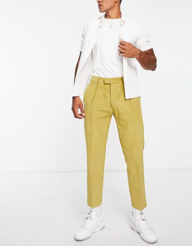 Pantalon fuselé en velours côtelé - Topman - Modalova