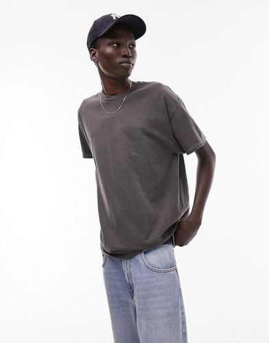 T-shirt oversize - délavé - Topman - Modalova