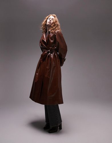 Trench-coat d'ensemble - Chocolat au lait - Topshop - Modalova