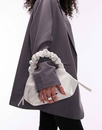 Genna - Sac à main avec poignée froncée - cassé - Topshop - Modalova