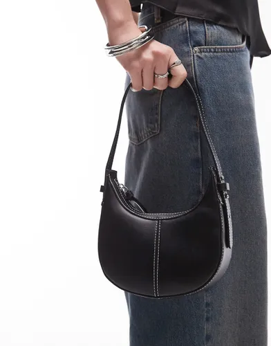 Gracie - Mini sac à main avec surpiqûres contrastantes - Topshop - Modalova