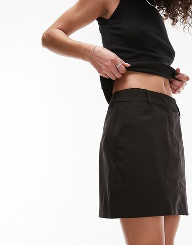 Mini-jupe de tailleur - Noir - Topshop - Modalova