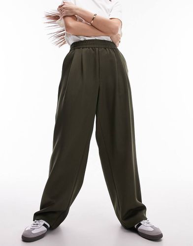 Pantalon de jogging élégant - Kaki - Topshop - Modalova