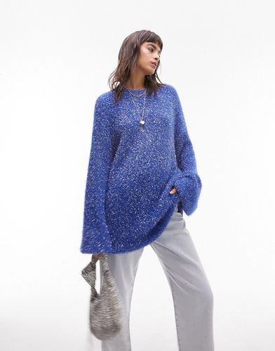 Pull oversize en maille duveteuse - Topshop - Modalova