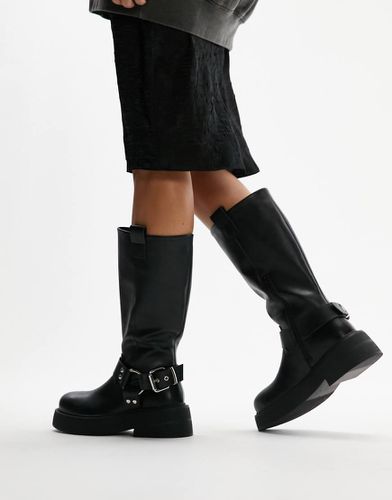 Rambo - Bottes chunky style motard - Topshop - Modalova