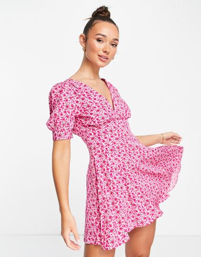 Robe rétro courte à petites - Topshop - Modalova