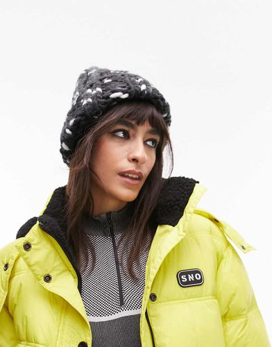 Sno - Bonnet chunky en maille - Topshop - Modalova