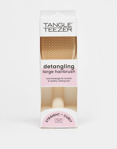 The Large Wet Detangler - Brosse à cheveux démêlante cheveux raides/bouclés - Vanilla Latte - Tangle Teezer - Modalova