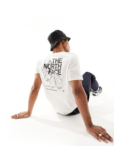 Mountain Outline - T-shirt imprimé au dos - The North Face - Modalova