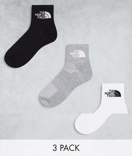 Simple Dome - Lot de 3 paires de chaussettes à logo - Blanc, et noir - The North Face - Modalova