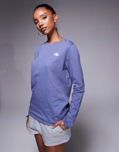 Simple Dome - T-shirt à manches longues - Galaxie crépuscule - The North Face - Modalova