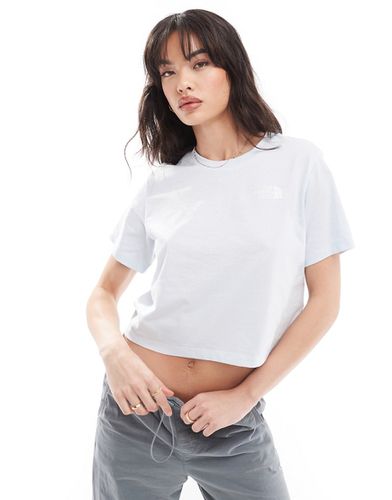 Simple Dome - T-shirt crop top à logo - clair - The North Face - Modalova