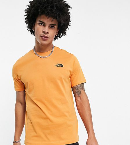 Simple Dome - T-shirt - Orange - Exclusivité ASOS - The North Face - Modalova