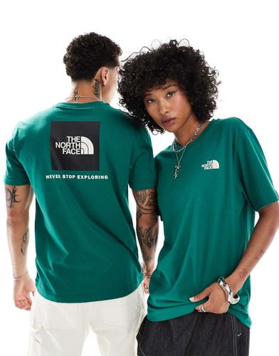 Red Box - T-shirt imprimé au dos - foncé - The North Face - Modalova