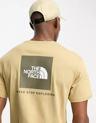 Redbox - T-shirt imprimé au dos - Beige - The North Face - Modalova