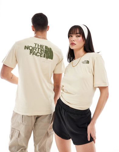 T-shirt à imprimé graphique au dos - Beige - The North Face - Modalova
