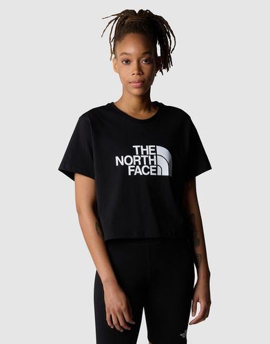 T-shirt crop top à logo et manches courtes - The North Face - Modalova