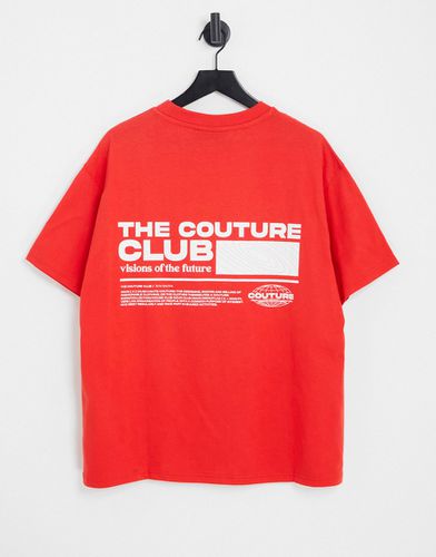 T-shirt oversize avec imprimé - The Couture Club - Modalova