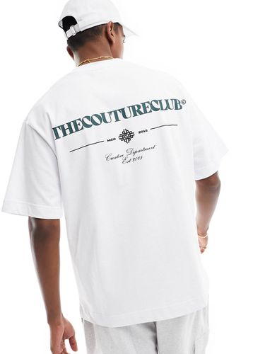 T-shirt décontracté imprimé - Blanc - The Couture Club - Modalova