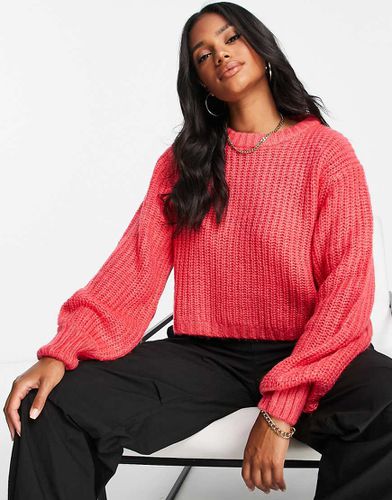 Bea - Pull court ras de cou - vif - Threadbare - Modalova