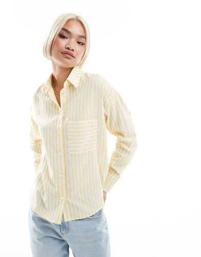 Chemise casual  rayures et fermeture boutonne - /blanc - Threadbare - Modalova