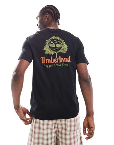 T-shirt avec grand logo arbre imprimé au dos - Timberland - Modalova