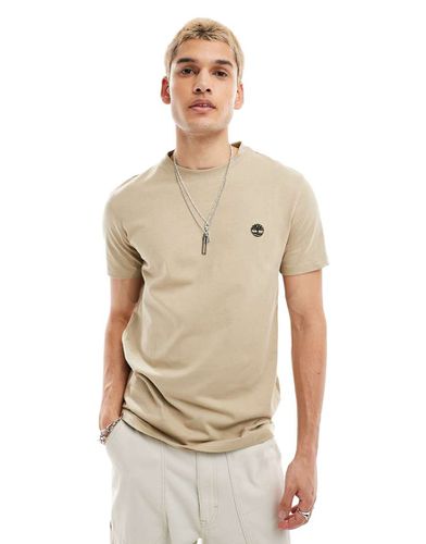 Dunstan - T-shirt à petit logo - Beige - Timberland - Modalova