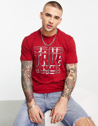 True Religion - T-shirt - Rouge - True Religion - Modalova