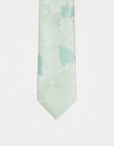 Abelia - Cravate à motif fleuri - sauge - Twisted Tailor - Modalova