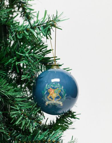 X Harry Potter - Décoration de Noël motif Poudlard - Typo - Modalova