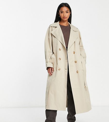 Trench-coat long oversize - Beige - Urban Code Petite - Modalova