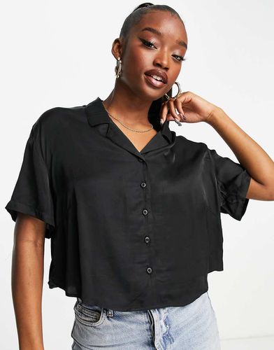 Chemise décontractée en satin de viscose - Urban Classics - Modalova